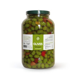 Olives verdial assaisonnées 2,4 kg - par 3