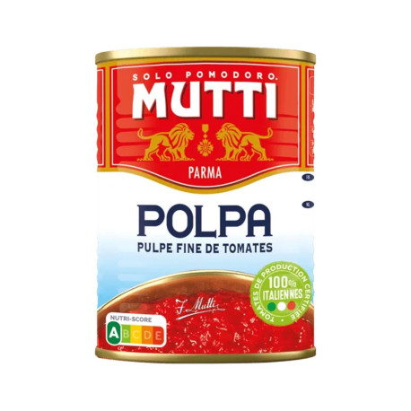 Pulpe fine de tomates mutti 4,05 kg - par 3