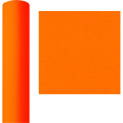 Nappe voie sèche mandarine 1,20 x 25 m