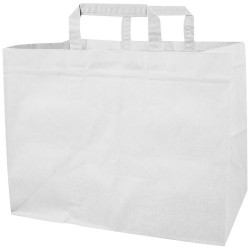 Sac cabas papier kraft blanc 320 x 240 x 220 mm - par 250