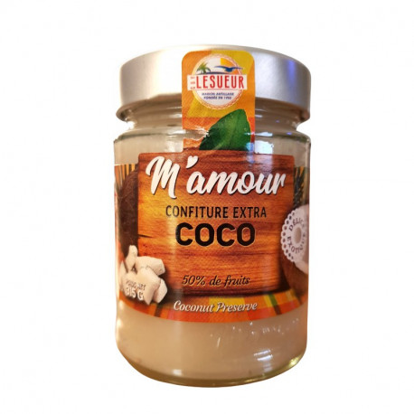 Confiture Coco 325g M Amour Distram Sas