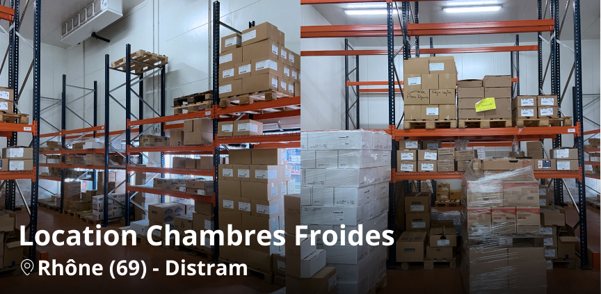 location chambres froides